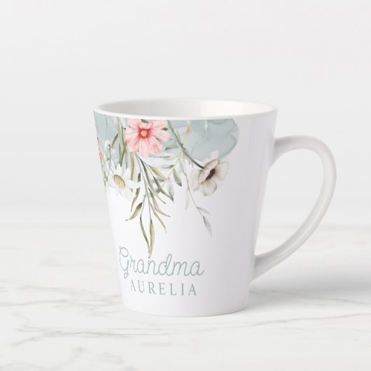 Aangepaste mug voor oma latte mok (Rechts)