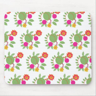 Aangepaste Muis Hippie Bloementuin Muismat
