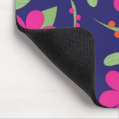 Aangepaste Muis Hippy Bloementuin Muismat (Hoek)