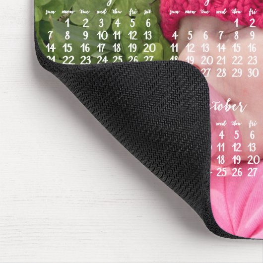 Aangepaste muismat kalender 2017 foto toevoegen (Hoek)