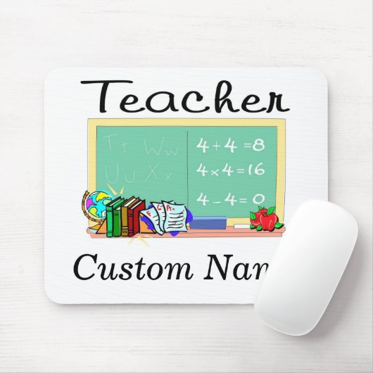 Aangepaste Muismat van docenten (Met muis)