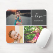 Aangepaste Muismat voor drie fotocollage (Met muis)