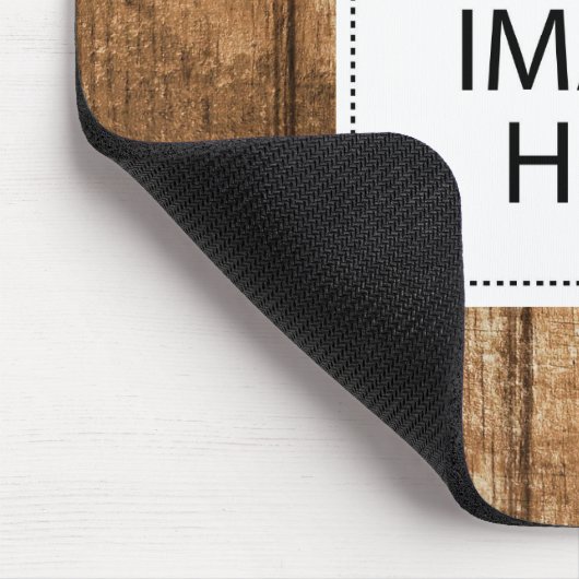 Aangepaste Muismat voor eigen foto (Hoek)