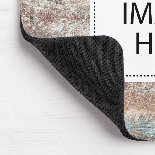 Aangepaste Muismat voor eigen foto (Hoek)