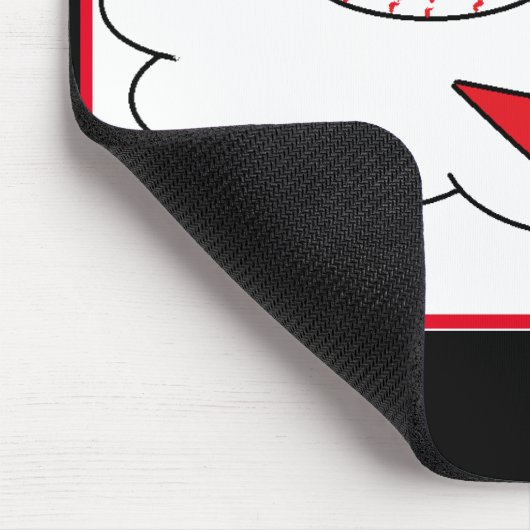 Aangepaste Muismat voor ontwerp met afdrukken (Hoek)