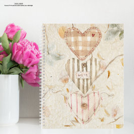 Aangepaste Mulberry papier Harten en kraft Notitieboek