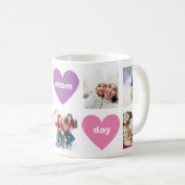 Aangepaste multi-fotokleurige Happy-dag Koffiemok (Voorkant rechts)