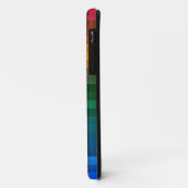 Aangepaste multicolor lintstrip Case-Mate iPhone case (Achterkant/links)