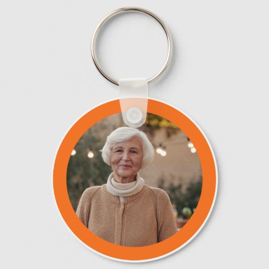 Aangepaste Multiple sclerose bewustzijn MS sterk Sleutelhanger (Achterkant)