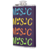 Aangepaste MUSIC-fles Heupfles (Links)