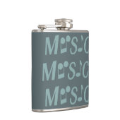 Aangepaste MUSIC-fles Heupfles (Rechts)