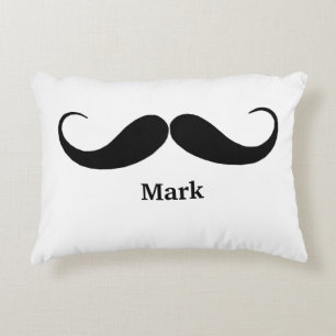 Aangepaste Mustache Pillow Decoratief Kussen