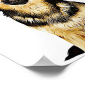 Aangepaste muur-kunst | Duitse herder Poster (Hoek)