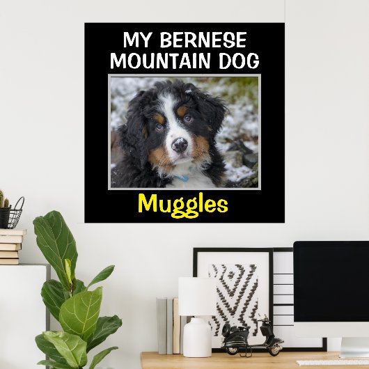 Aangepaste muur-kunst poster (Thuiskantoor)