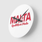 aangepaste muurklok MALTA Ronde Klok (Hoek)