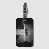 Aangepaste muziek basgitaar Tekst toevoegen Modern Bagagelabel (Voorkant (verticaal))