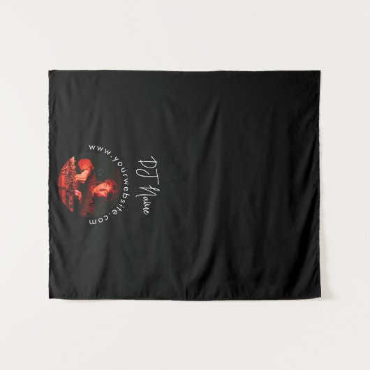 Aangepaste muziek DJ Aangepaste fototafel loper ba Wandkleed (Voorkant (horizontaal))