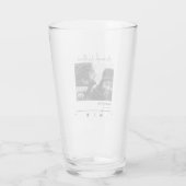 Aangepaste muziek & liedfoto glas (Achterkant)