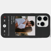 Aangepaste muziek Plaque Telefoon Case Album Hoesj (Achterkant (horizontaal))