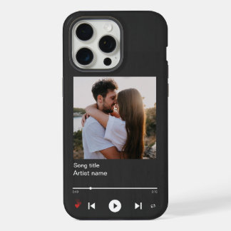 Aangepaste muziek Plaque Telefoon Case Album Hoesj iPhone 15 Pro Max Case