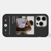 Aangepaste muziek Plaque Telefoon Case Album Hoesj iPhone Hoesje (Achterkant horizontaal)