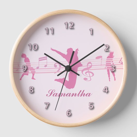 Aangepaste muziekdans en drama roze (Voorkant)