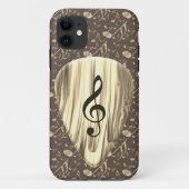 Aangepaste muzieknotitie gitaar Pick Case-Mate iPhone Case (Achterkant)