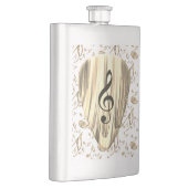 Aangepaste muzieknotitie gitaar Pick Flacon (Rechts)