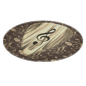 Aangepaste muzieknotitie gitaar Pick Snijplank (Hoek)