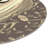 Aangepaste muzieknotitie gitaar Pick Snijplank (Hoek)