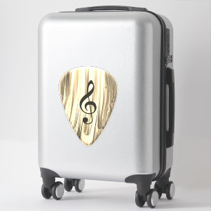 Aangepaste muzieknotitie gitaar Pick Sticker