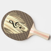 Aangepaste muzieknotitie gitaar Pick Tafeltennisbatje (Zijkant)