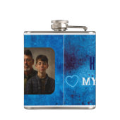 Aangepaste My Dadzilla Fles. Fles Heupfles (Achterkant)