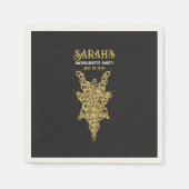 Aangepaste Mystic Gold Bachelorette Servet (Voorkant)
