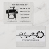 Aangepaste naadloze of Visitekaartjes (Voorkant / Achterkant)