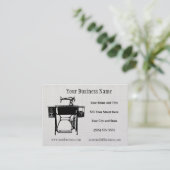 Aangepaste naadloze of Visitekaartjes (Staand voorkant)