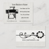 Aangepaste naadloze of  Visitekaartjes (Voorkant / Achterkant)