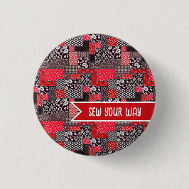 Aangepaste Naai Patchwork Naai Je Eigen Manier Ont Ronde Button 3,2 Cm