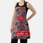 Aangepaste Naai Patchwork Naai Je Eigen Manier Ont Schort (Insitu)