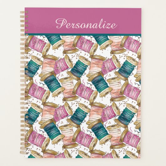 Aangepaste naaigaren Seamstress Tailor Organizer (Voorkant)