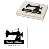 Aangepaste naaigarij, groot rubberstempel (Gestempeld)