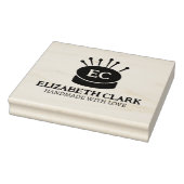 Aangepaste naaigarij, groot rubberstempel (Stempel)