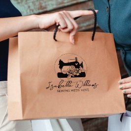 Aangepaste naaigarij, groot rubberstempel