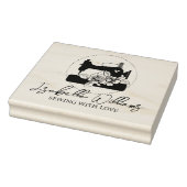 Aangepaste naaigarij, groot rubberstempel (Stempel)