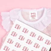 Aangepaste naaikleding Etiketten Labels