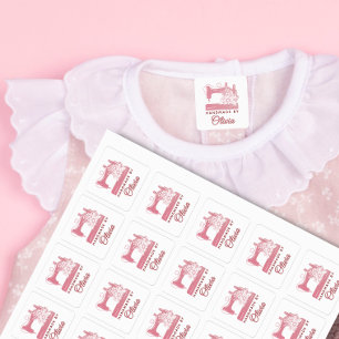 Aangepaste naaikleding Etiketten Labels
