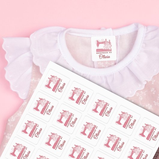 Aangepaste naaikleding Etiketten Labels