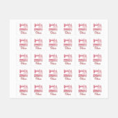 Aangepaste naaikleding Etiketten Labels (Vel)