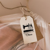 Aangepaste naailabels rubberstempel