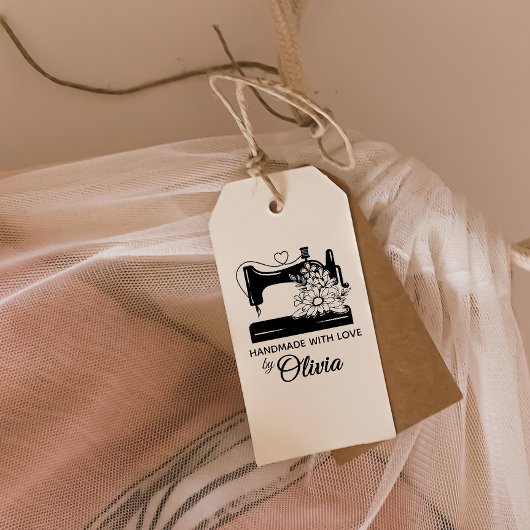 Aangepaste naailabels rubberstempel
